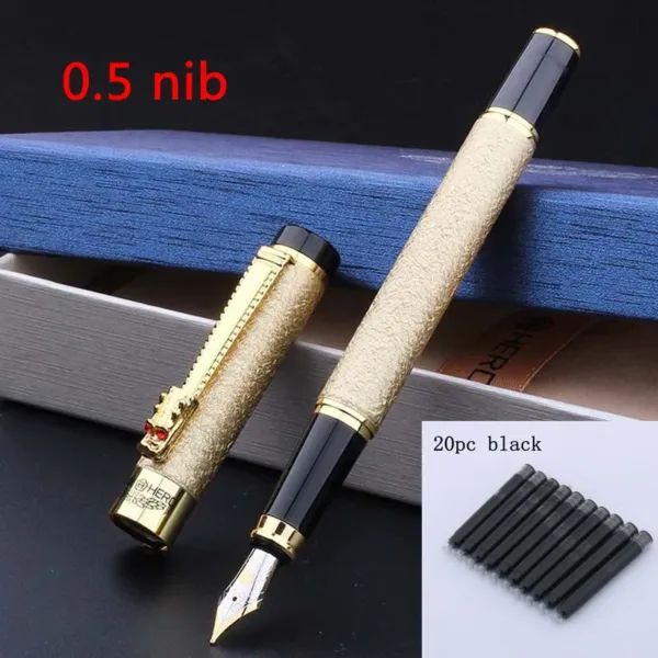 Luxury Metal Fountain Pen 0.5mm 1.0mm - Image 7