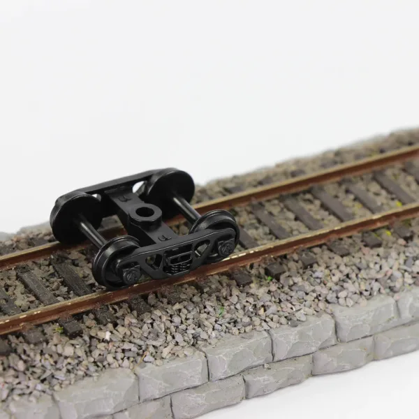 12pcs HO Scale Model Train Bogies Wheels - Image 3