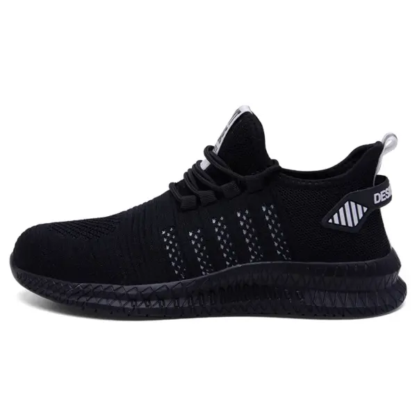Men's Breathable Steel Toe Safety Work Shoes - Image 7
