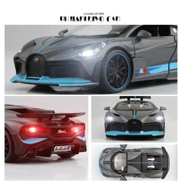 1:32 Bugatti DIVO Diecast Sports Car Model - Image 2