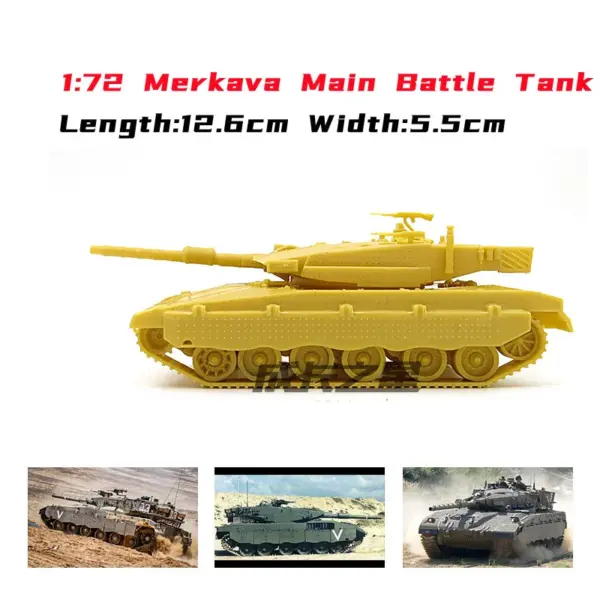 1/72 Israeli Merkava Tank Model Kit - Image 2