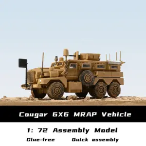 1/72 Scale Cougar 6X6 MRAP Model Kit