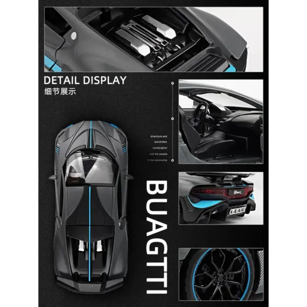 1:32 Alloy Bugatti DIVO Diecast Car Model - Image 4