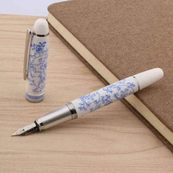 Blue and White Porcelain Fountain Pen - Image 2