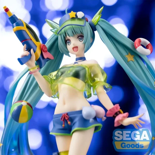 Miku Summer Ver. Action Figure, 22CM Model - Image 5