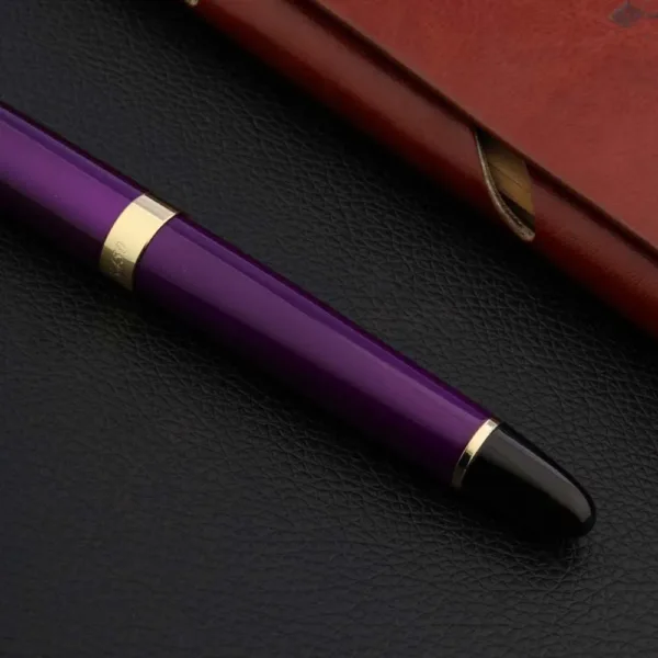 Luxury JinHao 450 Metal Rollerball Pen Purple - Image 3