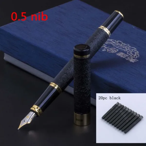 Luxury Metal Fountain Pen 0.5mm 1.0mm - Image 9