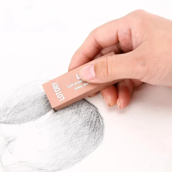 Soft Rubber Sketch Drawing Eraser 1pc - Image 4