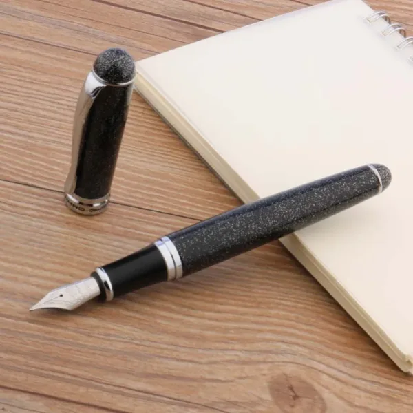 JINHAO X750 0.7mm Fountain Pen Bright Silver - Image 18