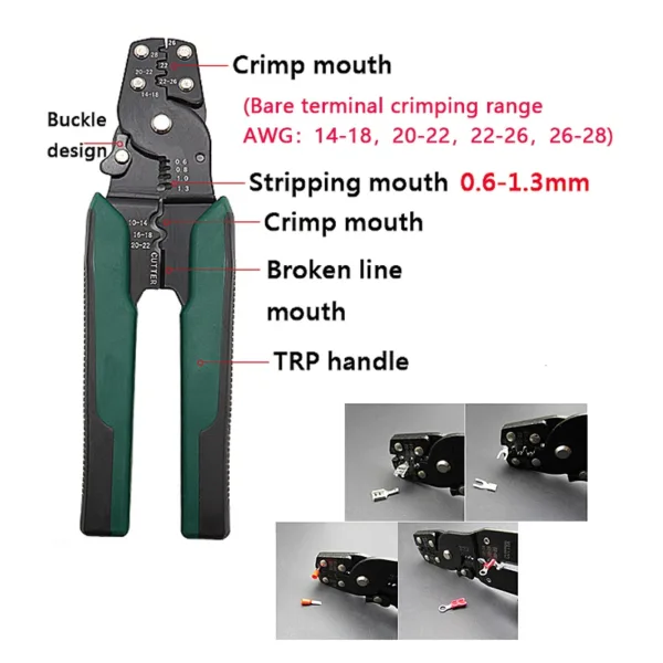 Multifunctional Wire Stripping and Crimping Pliers - Image 3