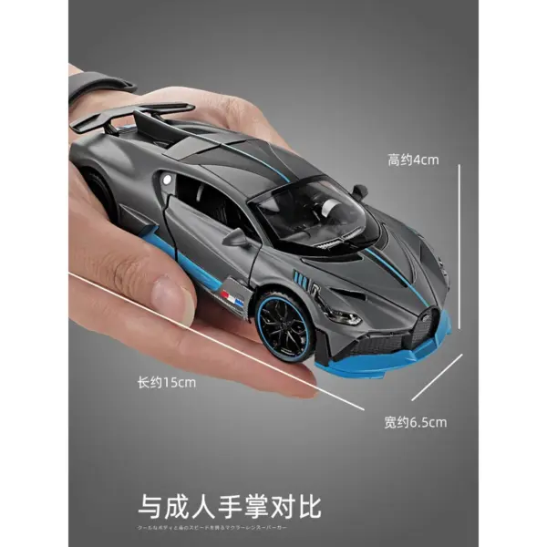 1:32 Alloy Bugatti DIVO Diecast Car Model - Image 2