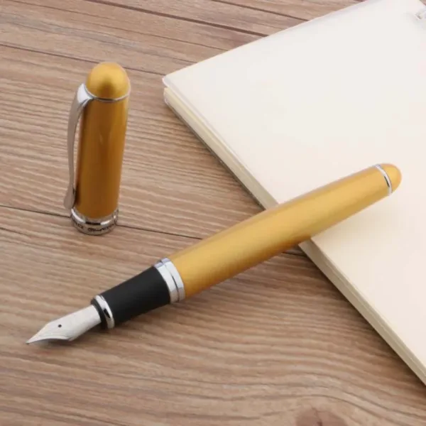 JINHAO X750 0.7mm Fountain Pen Bright Silver - Image 12
