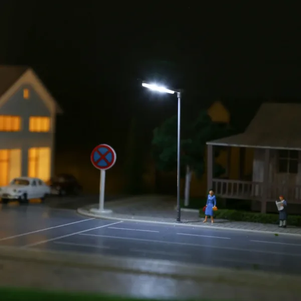 5pcs LED Lamp Post Set for HO TT N Scale - Image 13