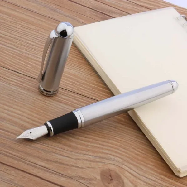 JINHAO X750 0.7mm Fountain Pen Bright Silver - Image 21