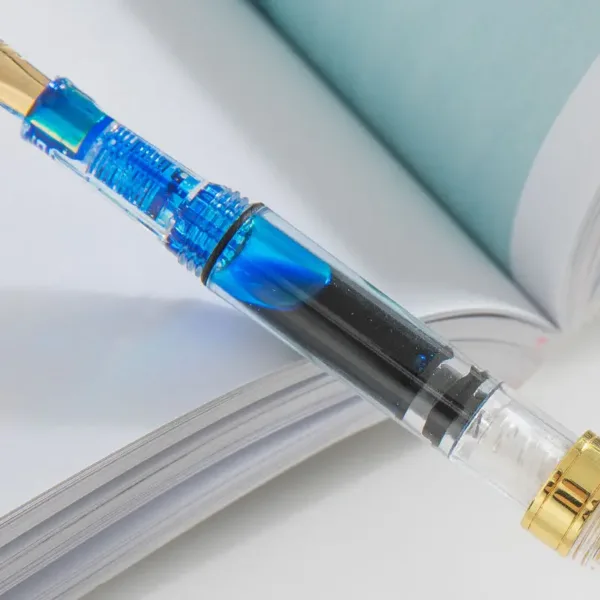 High Quality Transparent Piston Fountain Pen - Image 4