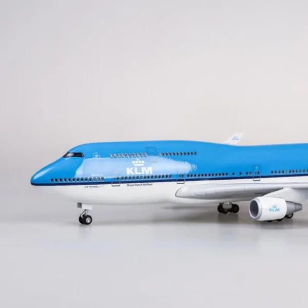 Diecast Model Plane 747 KLM 47CM Decor - Image 4