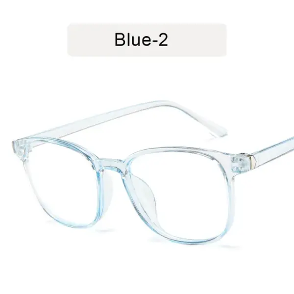 Retro Unisex Pink Anti-Blue Light Glasses - Image 10