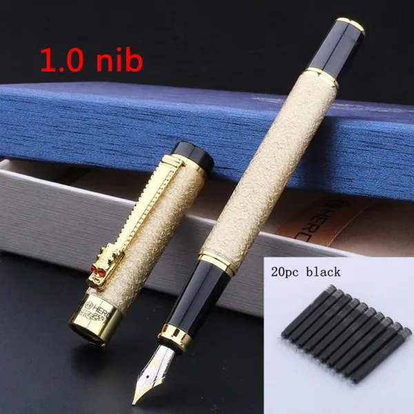 Luxury Metal Fountain Pen 0.5mm 1.0mm - Image 8