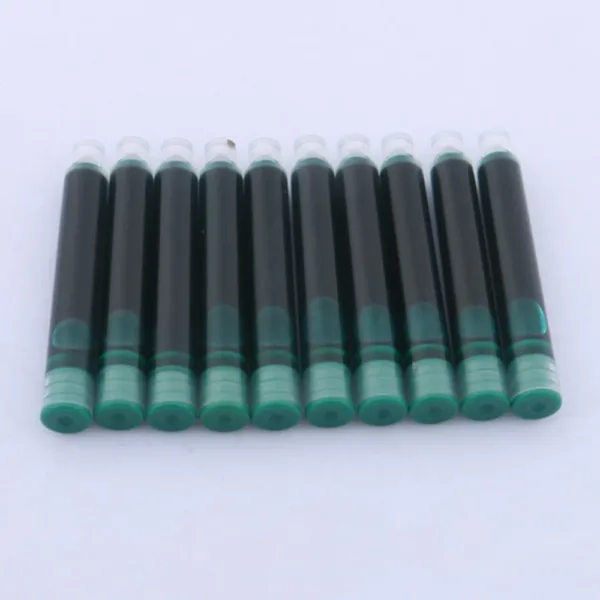 10 Pack 3.4mm Fountain Pen Ink Cartridges - Image 2