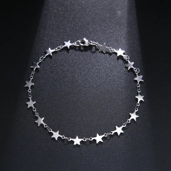 CACANA Stainless Steel Link Chain Bracelet - Image 3