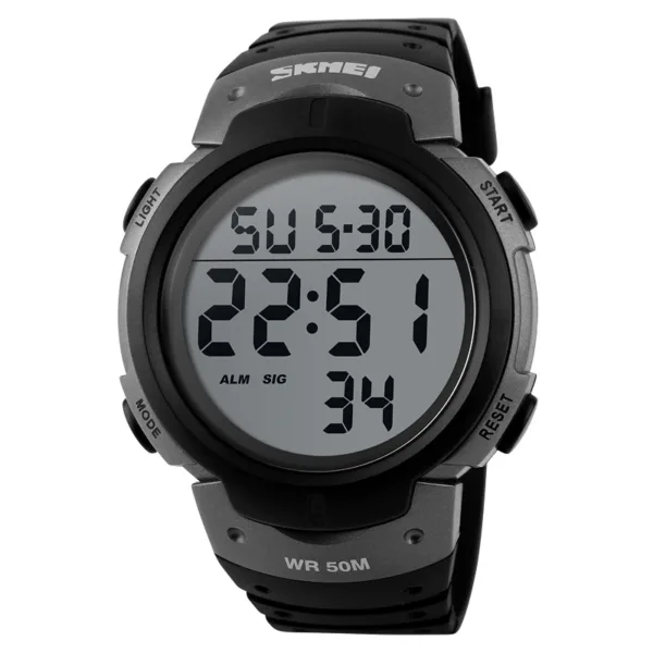 Men's Digital Sport Watch with Alarm and Calendar - Image 10