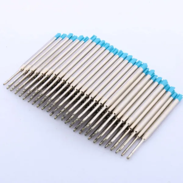 100pcs Blue Ballpoint Pen Refills - Image 5