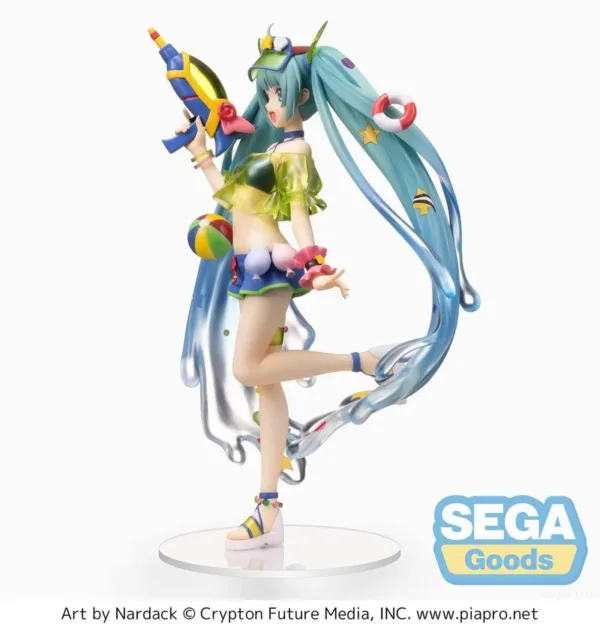 Miku Summer Ver. Action Figure, 22CM Model - Image 3