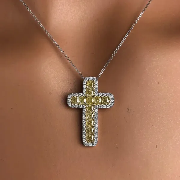 Stylish Cross Pendant Necklace for Women