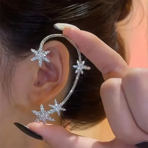 Zircon Butterfly Ear Cuff for Women - Image 8