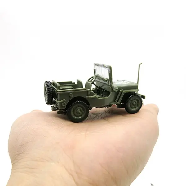 1/48 Willys Jeep Model SUV for Assembly - Image 5