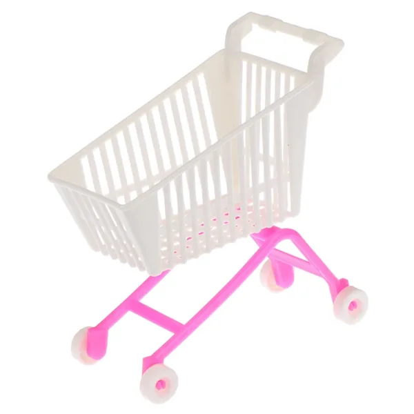 Mini Shopping Cart Doll Accessory for Kids - Image 6