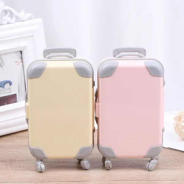 Mini Plastic Luggage for Dolls 1/12 Scale - Image 5