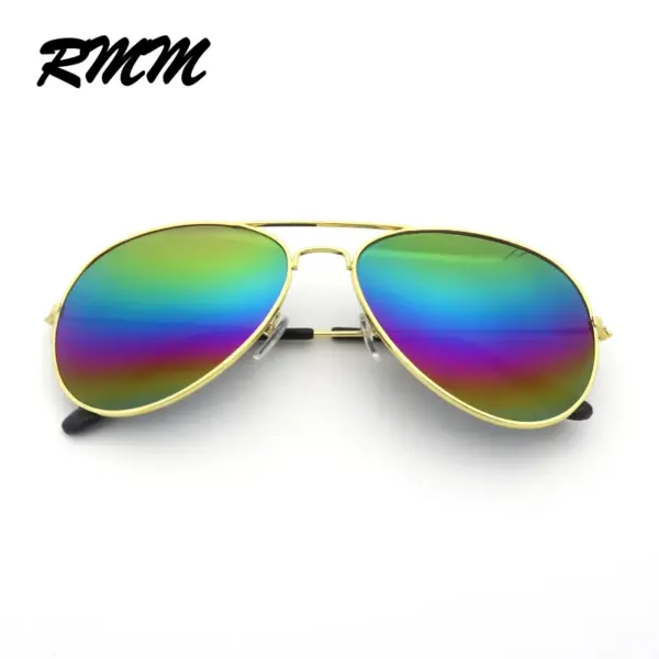 Unisex RMM Vintage Pilot Sunglasses - Image 6