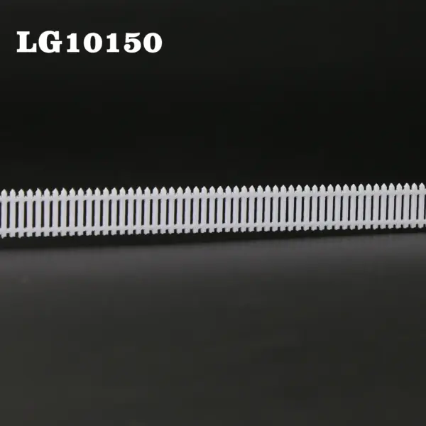 1 Meter N Scale White Model Fence Set - Image 7