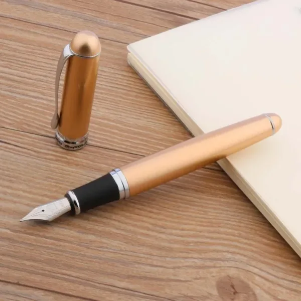 JINHAO X750 0.7mm Fountain Pen Bright Silver - Image 23