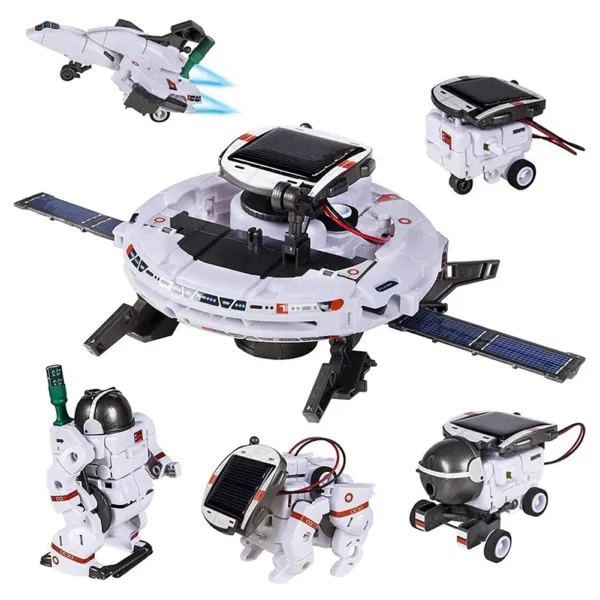 12-in-1 Solar Robot Building Kit for Kids - Image 7