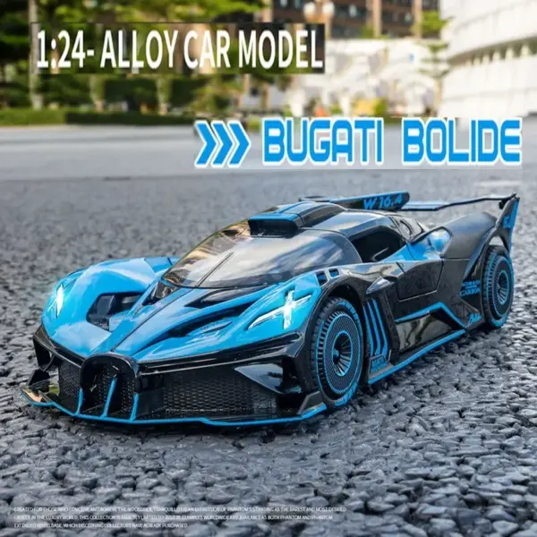 1/24 Alloy Bugatti Bolide Model Car Toy