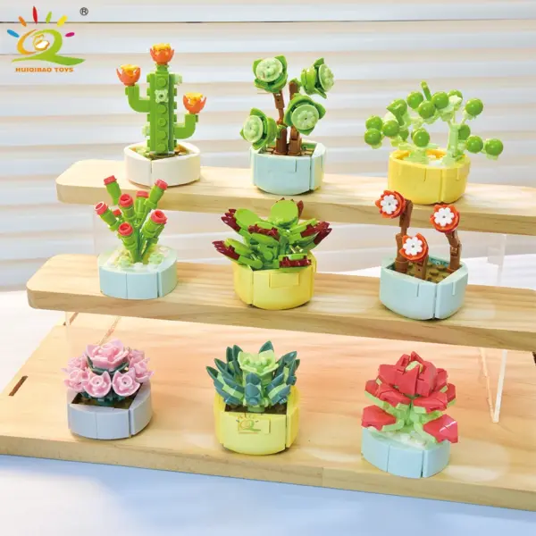 DIY Flower Succulent Building Blocks Set - Image 16