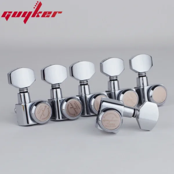 Guyker 6 In-line Locking Tuners 1:18 Ratio