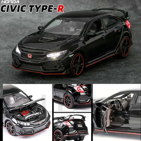 1:32 Diecast Honda Civic Type-R Model Car