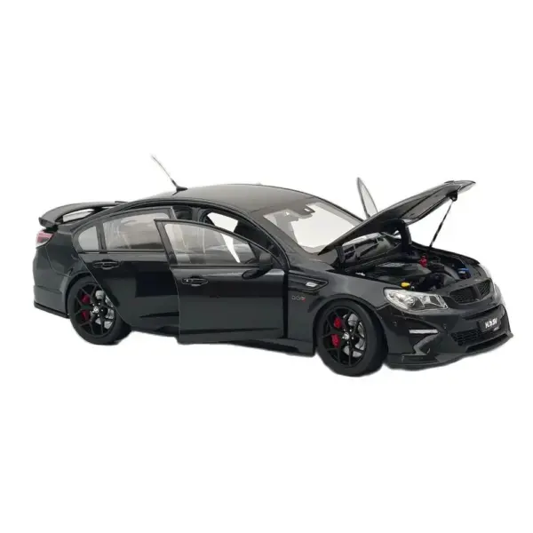 1/18 Scale HSV GTSR W1 Black Diecast Model - Image 2