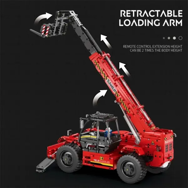 2260PCS Telescopic Forklift Building Blocks Set - Image 3
