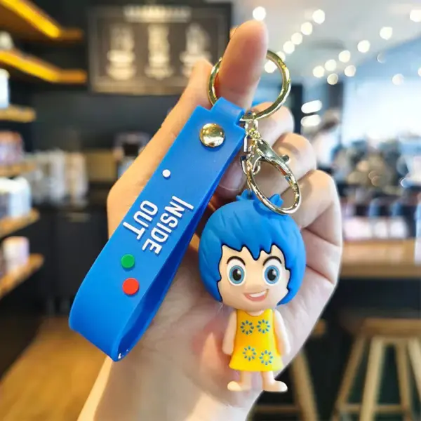 Inside Out Kawaii Keychain Figure Pendant - Image 8