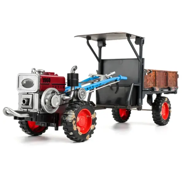 Vintage Alloy Walking Tractor Model Toy - Image 7