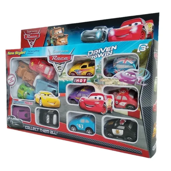 12pcs Disney Cars Diecast Toy Car Set - Image 6