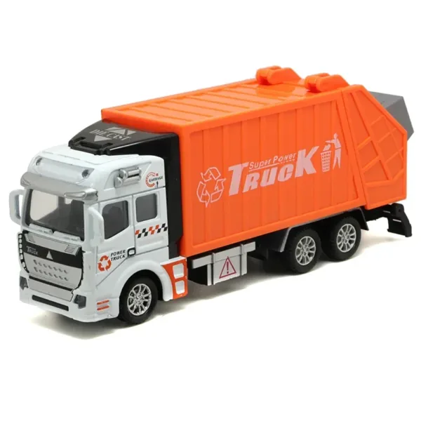 Diecast Mini Garbage Truck Toy for Kids - Image 5