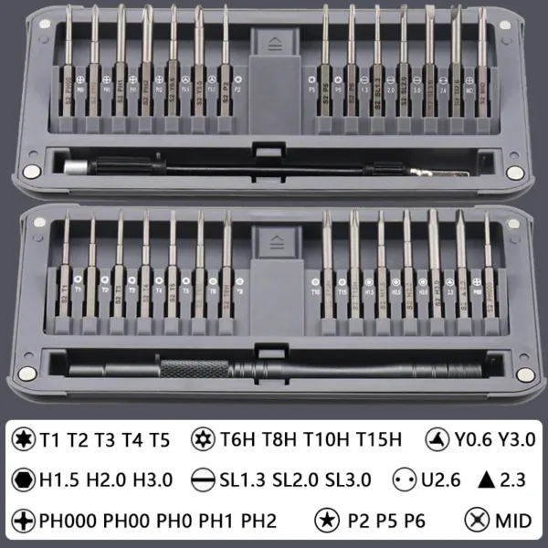 30 in 1 Precision Screwdriver Set Toolkit - Image 3
