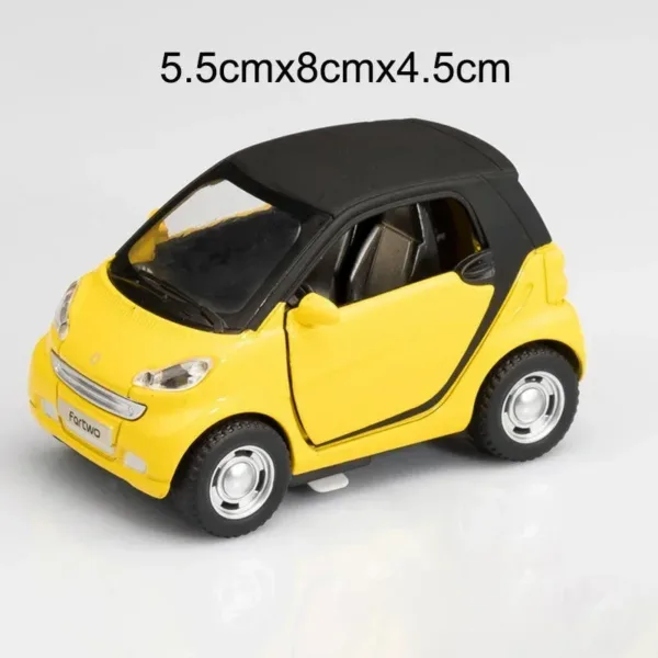 1:36 Metal Diecast Smart Fortwo Car Model - Image 5