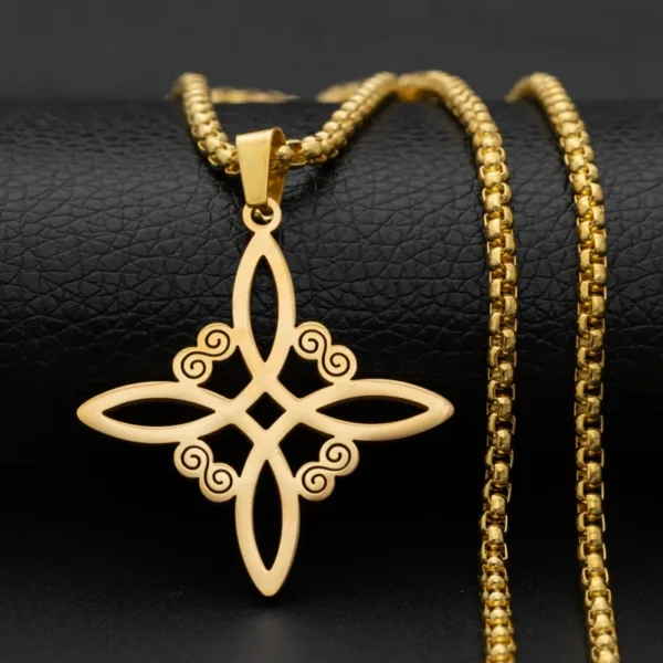 Celtic Protection Knot Pendant Necklace - Image 17