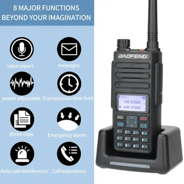 Baofeng DR-1801 Dual Band Walkie Talkie - Image 2